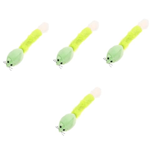 Supvox 4stücke Mäuse Katzenspielzeug Aus Weichem Plüsch Mit Katzenminze Interaktives Spielzeug Für Kätzchen Und Katzen Für Indoor-Unterhaltung Und Beschäftigung Supvox 4stücke Mäuse Katzenspielzeug Aus Weichem Plüsch Mit Katzenminze Interaktives Spielzeug Für Kätzchen Und Katzen Für Indoor-Unterhaltung Und Beschäftigung von Supvox