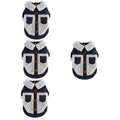 Supvox 4 Teilige Kleidung Für Haustiere Warmes Winter Hundekostü Welpen Hunde Kapuzenpullover Warme Hundekleidung Hunde Jeansjacke Winddichte Hundekleidung Hundejacken Für Große Supvox 4 Teilige Kleidung Für Haustiere Warmes Winter Hundekostü Welpen Hunde Kapuzenpullover Warme Hundekleidung Hunde Jeansjacke Winddichte Hundekleidung Hundejacken Für Große von Supvox
