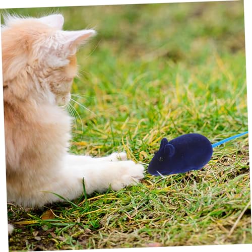 Supvox Katzenspielmaus 40 STK Vinyl- Katze Katzenminze Spielzeug Beflockte Für Katze Gefälschte Ratte Katzenspielzeug Mit Katzenminze Mäuse Spielzeuge Kätzchen Spielzeug Künstlich Supvox Katzenspielmaus 40 STK Vinyl- Katze Katzenminze Spielzeug Beflockte Für Katze Gefälschte Ratte Katzenspielzeug Mit Katzenminze Mäuse Spielzeuge Kätzchen Spielzeug Künstlich von Supvox