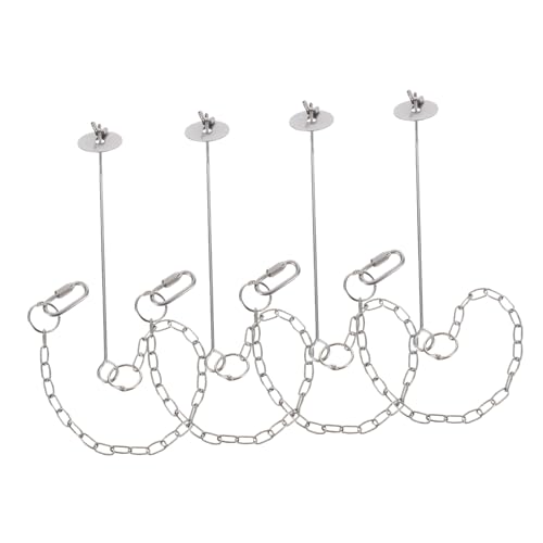 Supvox 4stücke Hängender Vogelfutterspender Mit Kette Obst Gemüsehalter Für Vögel Hamster Kaninchen Und Haustiere Supvox 4stücke Hängender Vogelfutterspender Mit Kette Obst Gemüsehalter Für Vögel Hamster Kaninchen Und Haustiere von Supvox