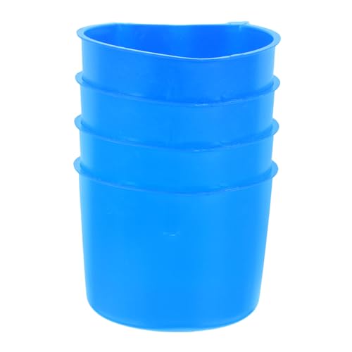 Supvox 4stücke Vogel Futternapf Hängend Für Kleintiere Wassernapf Für Kaninchen Und Vögel Käfigzubehör Aus Verdicktem Kunststoff Futter Und Wasserbecher Für Haustiere von Supvox
