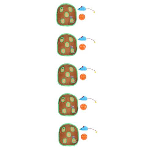 Supvox Gehirn Spielzeug Katzem 5 Sätze Katzen Spielzeug Sucht Spielzeug Katzenspielzeug Zur Geistigen Stimulation Interaktives Spielzeug Faltbarer Katzentunnel Interaktives Katzenspielzeug Stoff Brown Supvox Gehirn Spielzeug Katzem 5 Sätze Katzen Spielzeug Sucht Spielzeug Katzenspielzeug Zur Geistigen Stimulation Interaktives Spielzeug Faltbarer Katzentunnel Interaktives Katzenspielzeug Stoff Brown von Supvox