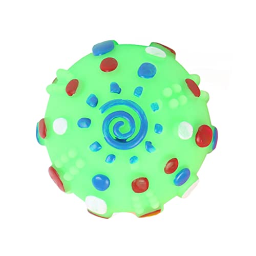 Supvox 5 Stück Teiliges Hundespielzeug Kreativer Quietscher Ball aus Robustem für Haustiere Fördert Zerstörungsverhalten Zufällige Farben Zufällige Farbe Zufällige Farbe von Supvox