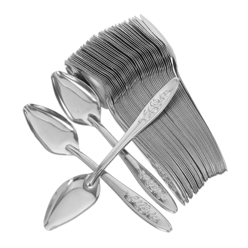 Supvox 50 Stück Edelstahl Futterlöffel für Papageien und Kleine Vögel Handliches Fütterungsbesteck für Jungvögel Robust Leicht zu Reinigen Vielseitig für Exotische Vogelarten Geeignet Supvox 50 Stück Edelstahl Futterlöffel für Papageien und Kleine Vögel Handliches Fütterungsbesteck für Jungvögel Robust Leicht zu Reinigen Vielseitig für Exotische Vogelarten Geeignet von Supvox