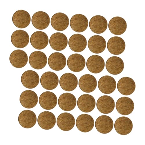 50 StüCk Kokosnussschalen Chips FüR Aquarien Dekoration, 2cm Moos Rundscheiben FüR Landschaftsgestaltung Und DIY Wasserpflanzen Aquarium, Und äSthetisch, 50er Pack von Supvox