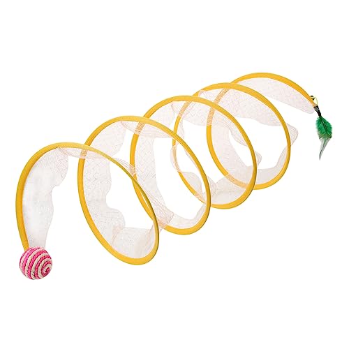 Supvox 5St Faltbarer Katzentunnel Katzenspielzeug Kauspielzeug Katzentunnel für drinnen Katzenrad Spielzeuge Spielzeug für Kätzchen Tunnelspielzeug Falten Hauskatze Katzenminze Stahldraht Supvox 5St Faltbarer Katzentunnel Katzenspielzeug Kauspielzeug Katzentunnel für drinnen Katzenrad Spielzeuge Spielzeug für Kätzchen Tunnelspielzeug Falten Hauskatze Katzenminze Stahldraht von Supvox