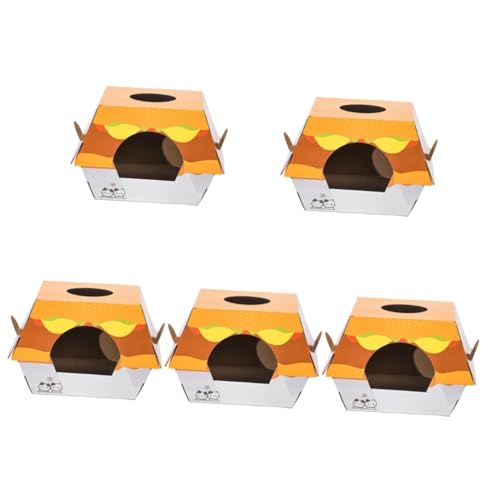 Supvox 5St Hamburger Katzennest Kätzchen kratzt Katzenspielzeug für drinnen Katzenbett haustierbett Spielzeuge Katzenkratzspielzeug Haustier Spielzeug Heizung Katzenhaus Hundehütte Karton Supvox 5St Hamburger Katzennest Kätzchen kratzt Katzenspielzeug für drinnen Katzenbett haustierbett Spielzeuge Katzenkratzspielzeug Haustier Spielzeug Heizung Katzenhaus Hundehütte Karton von Supvox