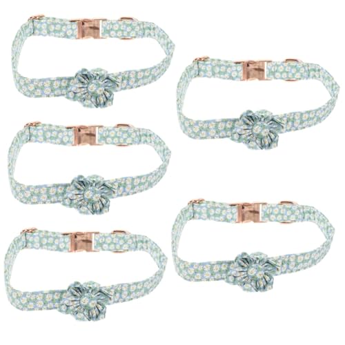 Supvox 5 Stücke Einstellbare Dekorative Kragen Für Hund Welpen Hals Ornament Für Outdoor-aktivitäten von Supvox