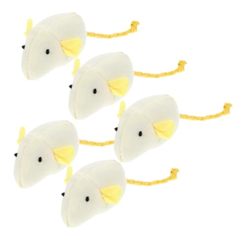 Supvox Lustiges Kätzchenspielzeug 5 Stück Weiche Mäuse Spielzeug Leckerli Kratzspielzeug Katzenspielzeug Tragbares Kätzchenzubehör Supvox Lustiges Kätzchenspielzeug 5 Stück Weiche Mäuse Spielzeug Leckerli Kratzspielzeug Katzenspielzeug Tragbares Kätzchenzubehör von Supvox