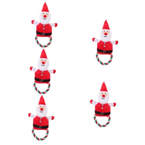 Supvox 5St Plüsch Hundespielzeug Plüschtiere für Welpen weihnachtsmann hundespielzeug Kauspielzeug für Hunde zu Weihnachten interaktives Kauspielzeug Trainingsspielzeug für Haustiere Supvox 5St Plüsch Hundespielzeug Plüschtiere für Welpen weihnachtsmann hundespielzeug Kauspielzeug für Hunde zu Weihnachten interaktives Kauspielzeug Trainingsspielzeug für Haustiere von Supvox