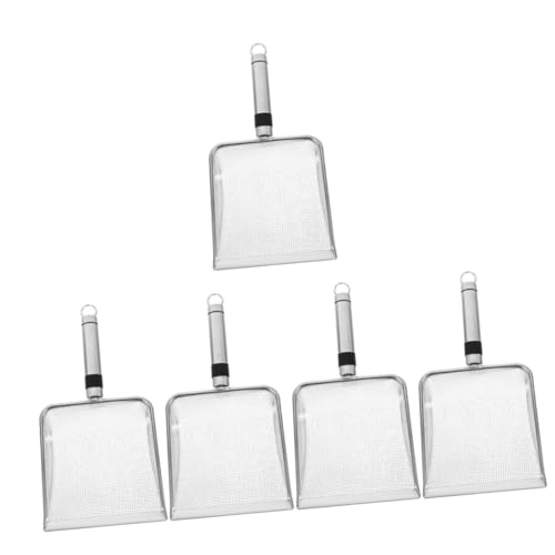 Supvox 5St Schaufel für Katzenstreu Katzenschaufel Sandsieb katzenklo zubehör pet Supplies Haustierzubehör Katzenstreu-Netzschaufel Schaufel für Haustierstreu Rostfreier Stahl Silver Supvox 5St Schaufel für Katzenstreu Katzenschaufel Sandsieb katzenklo zubehör pet Supplies Haustierzubehör Katzenstreu-Netzschaufel Schaufel für Haustierstreu Rostfreier Stahl Silver von Supvox