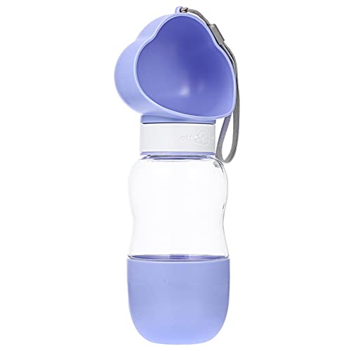 Supvox 5St Wasserbecher für Hunde im Freien Wasserflasche Hundeflasche aus Plastik Wassergläser Wasserkessel Welpenflasche tragbarer Wasserspender Haustier Hündchen Zubehör Wasserschale von Supvox