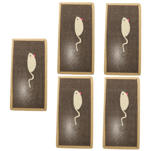 Supvox 5St kratzbaum für Katzen Indoor-Spielzeug Katzen-Kratzunterlage Katzenkratzbrett Katze kratzmatte Schaber Spielzeuge Kätzchen kratzt Spielzeug Katzenkratzer aus Papier Haustier Supvox 5St kratzbaum für Katzen Indoor-Spielzeug Katzen-Kratzunterlage Katzenkratzbrett Katze kratzmatte Schaber Spielzeuge Kätzchen kratzt Spielzeug Katzenkratzer aus Papier Haustier von Supvox