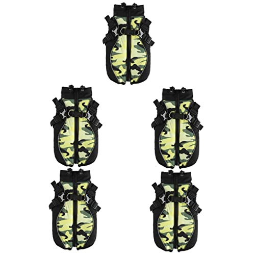 Supvox 5st Haustier Mantel Winddichte Hundekleidung Einstellbarer Hund Winddichter Hundemantel Tragbares Hundekostüm Winter-hundeweste Hundeklamotten Hundeoverall Polyester Green Supvox 5st Haustier Mantel Winddichte Hundekleidung Einstellbarer Hund Winddichter Hundemantel Tragbares Hundekostüm Winter-hundeweste Hundeklamotten Hundeoverall Polyester Green von Supvox