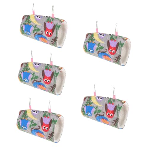 Supvox 5st Papageien-Tunnel-hängematte Meerschweinchen Bett Zuckergleiterkäfig Nymphensittich Spielzeug Sittichspielzeug Meerschweinchen-schlafbett Plüsch Hamster Haustierkäfig Supvox 5st Papageien-Tunnel-hängematte Meerschweinchen Bett Zuckergleiterkäfig Nymphensittich Spielzeug Sittichspielzeug Meerschweinchen-schlafbett Plüsch Hamster Haustierkäfig von Supvox