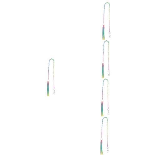 Supvox 5st Welpenversorgung Haustierleine Kaufeste Hundeleine Bequeme Hundekette Hundeleine Große Hunde Laufkette Leine Robuste Welpenleine Haustierzubehör Hündchen Kettenblatt Nylon von Supvox