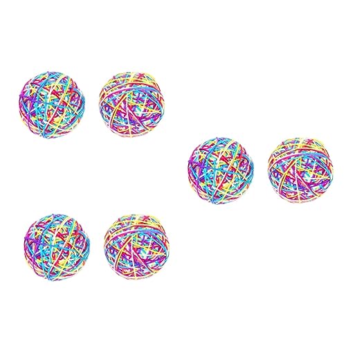 Supvox 6 STK Garnknäuel Spielzeug Haustier Taube Schwammkugel Katze Interaktives Kauspielzeug Seilballspielzeug Hundepyjama Spielzeug Für Katzenbeißspielzeug Haustierzähne Hündchen Supvox 6 STK Garnknäuel Spielzeug Haustier Taube Schwammkugel Katze Interaktives Kauspielzeug Seilballspielzeug Hundepyjama Spielzeug Für Katzenbeißspielzeug Haustierzähne Hündchen von Supvox