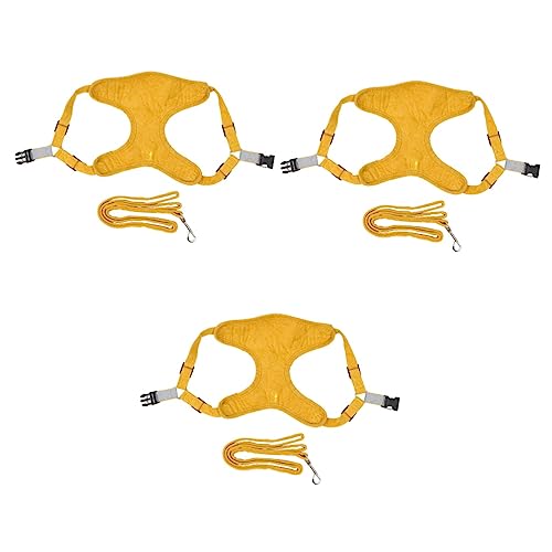 Supvox 6 STK Haustier Geschirr Hamsterschaufel Kleines Hundegeschirr Katze Lauf Jacke Laufgeschirr Für Katzen Kleiner Hundetransporter Tanktops Reisen Wildleder- Die Katze von Supvox