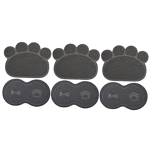Supvox 6 STK Haustiermatte Katze Fressnapf Pad Hundematte für Futter und Wasser Hunde Matte hundepolster Tischsets Katze rutschfeste Matte Hund Trinknapf Pad Welpen Katzenfutter Teppich Supvox 6 STK Haustiermatte Katze Fressnapf Pad Hundematte für Futter und Wasser Hunde Matte hundepolster Tischsets Katze rutschfeste Matte Hund Trinknapf Pad Welpen Katzenfutter Teppich von Supvox