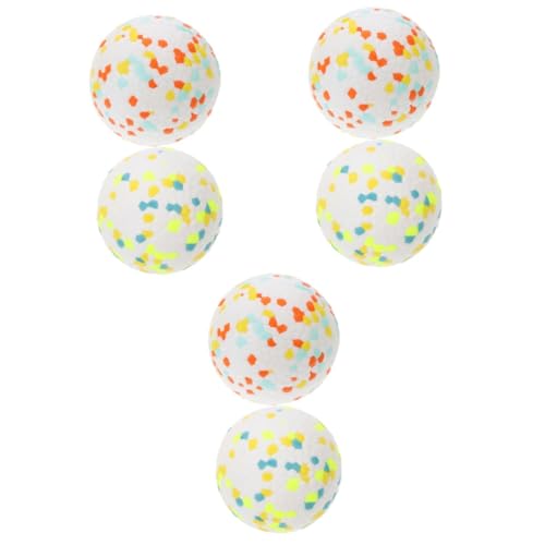 Supvox 6 STK Hüpfball für Haustiere Zahnbürstenspielzeug für Hunde Spielzeug für kleine Hunde Interactive Dog Toys interaktives Spielzeug Spielzeuge Welpenspielzeug Beißkugeln für Welpen Supvox 6 STK Hüpfball für Haustiere Zahnbürstenspielzeug für Hunde Spielzeug für kleine Hunde Interactive Dog Toys interaktives Spielzeug Spielzeuge Welpenspielzeug Beißkugeln für Welpen von Supvox
