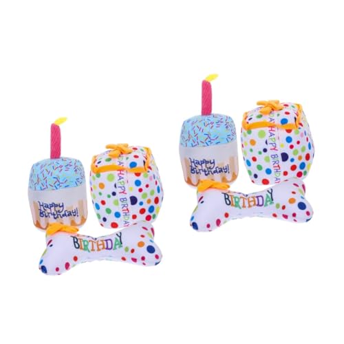 Supvox 6 STK Katze Plüschtier quietschende Plüschtiere Kätzchenspielzeug katzenspielzeug Kauspielzeug zum Zahnen von Katzen Spielzeug für Katzen die Katze Geburtstagskuchen Supvox 6 STK Katze Plüschtier quietschende Plüschtiere Kätzchenspielzeug katzenspielzeug Kauspielzeug zum Zahnen von Katzen Spielzeug für Katzen die Katze Geburtstagskuchen von Supvox