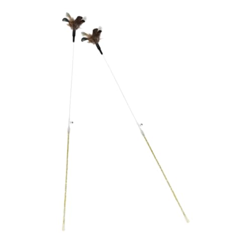 Supvox 6stücke Katzenangel Spielzeug Mit Glocke Interaktive Federspielzeuge Für Katzen Und Kätzchen Spaß Und Bewegung Für Ihre Haustiere Leicht Und Flexibel Gegen Langeweile Supvox 6stücke Katzenangel Spielzeug Mit Glocke Interaktive Federspielzeuge Für Katzen Und Kätzchen Spaß Und Bewegung Für Ihre Haustiere Leicht Und Flexibel Gegen Langeweile von Supvox