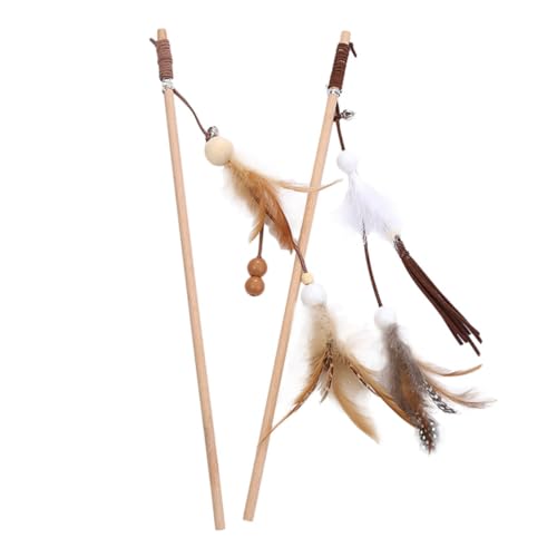Supvox 6stücke Interaktive Katzenangel Mit Federn Und Glöckchen Lustiges Katzenspielzeug Und Spiel Für Haustiere Supvox 6stücke Interaktive Katzenangel Mit Federn Und Glöckchen Lustiges Katzenspielzeug Und Spiel Für Haustiere von Supvox