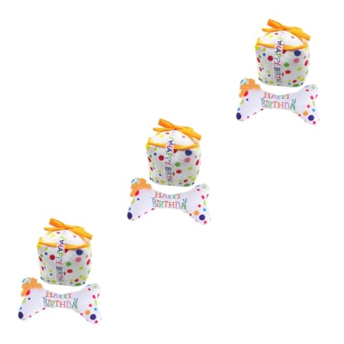 Supvox 6 STK Plüschknochen Hunde Spielzeug Für Große Hunde Kauspielzeug Für Kleine Hunde Ausgestopfter Welpe Weihnachtsspielzeug Dogman-Spielzeug Plüschtier Haustier Supvox 6 STK Plüschknochen Hunde Spielzeug Für Große Hunde Kauspielzeug Für Kleine Hunde Ausgestopfter Welpe Weihnachtsspielzeug Dogman-Spielzeug Plüschtier Haustier von Supvox