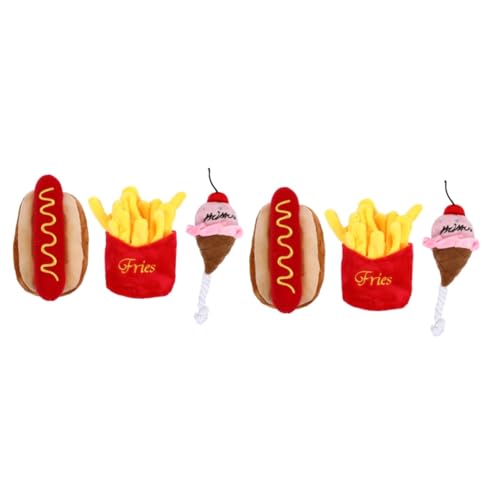 Supvox 6 STK Plüschtiere für Haustiere Plush Toy nachsprechende stofftiere Dog Toys Futter quietschendes Hundespielzeug Hündchen Backenzahn Spielzeug Spielzeuge Haustier Spielzeug beissen Supvox 6 STK Plüschtiere für Haustiere Plush Toy nachsprechende stofftiere Dog Toys Futter quietschendes Hundespielzeug Hündchen Backenzahn Spielzeug Spielzeuge Haustier Spielzeug beissen von Supvox