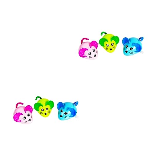 Supvox 6 STK halbautomatisches Katzenspielzeug Kätzchen-Mäuse-Spielzeug Kätzchen Spielzeug Katzen Spielzeug cat Toys Spielzeuge Uhrwerk Ratte Spielzeug Haustierzubehör Uhrwerk-Ratte Supvox 6 STK halbautomatisches Katzenspielzeug Kätzchen-Mäuse-Spielzeug Kätzchen Spielzeug Katzen Spielzeug cat Toys Spielzeuge Uhrwerk Ratte Spielzeug Haustierzubehör Uhrwerk-Ratte von Supvox
