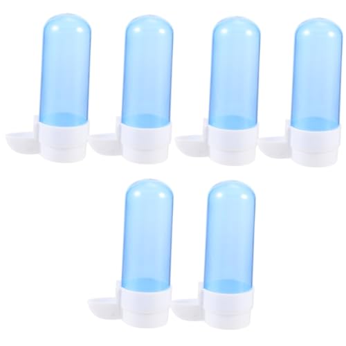 Supvox 6 Stck Hängender Vogelkäfig Wasserspender und Futterbehälter aus Transparentem Praktische Futterstation für Wildvögel Einfache Kontrolle Füllstands Wetterbeständig und Langlebig Supvox 6 Stck Hängender Vogelkäfig Wasserspender und Futterbehälter aus Transparentem Praktische Futterstation für Wildvögel Einfache Kontrolle Füllstands Wetterbeständig und Langlebig von Supvox