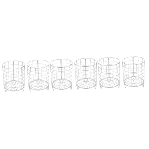 Supvox 6 STK Kaninchen-Meerschweinchen-Heuraufe Hase Heuhalter Futterspender für Hamster Futterkrippe Kleintier zubehör Metall Rahmen Heu Feeder Gestell Hängehalter Schmiedeeisen von Supvox