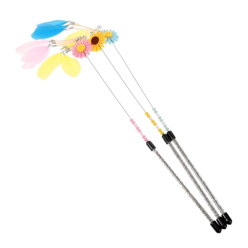 Supvox 6 STK Katzen-Teaser interaktives Spielzeug Game Sticks Katzen Angeln Interaktives Katzenspielzeug Spielzeug für Kätzchen Katzen Teaser liefern Katzenspielzeug interaktiv Acryl Supvox 6 STK Katzen-Teaser interaktives Spielzeug Game Sticks Katzen Angeln Interaktives Katzenspielzeug Spielzeug für Kätzchen Katzen Teaser liefern Katzenspielzeug interaktiv Acryl von Supvox