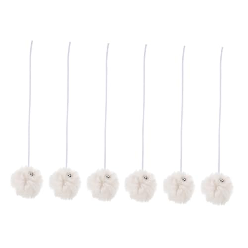 Supvox 6 Stück Katzenspielzeug Bälle für Katzen Interaktive für Drinnen Langlebig für Kätzchen und Katzen Beige Farbausführung Stundenlangen Spielspaß Supvox 6 Stück Katzenspielzeug Bälle für Katzen Interaktive für Drinnen Langlebig für Kätzchen und Katzen Beige Farbausführung Stundenlangen Spielspaß von Supvox