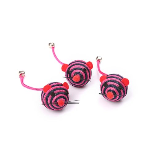 Supvox Katzenspielzeug 6er-Pack Lustiges Interaktives Katzenspielzeug Mäuse Glocke und Baumwollfaden Zum Spielen Supvox Katzenspielzeug 6er-Pack Lustiges Interaktives Katzenspielzeug Mäuse Glocke und Baumwollfaden Zum Spielen von Supvox
