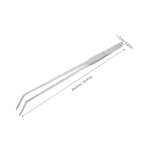 Supvox 6 Stück Teiliges Gebogene Edelstahl Pinzetten Reptilienfütterungszange mit Gebogenem Spitzen Multifunktionale Aquarien Terrarienzubehör Präzise Futter Pflanzenpinzette für Supvox 6 Stück Teiliges Gebogene Edelstahl Pinzetten Reptilienfütterungszange mit Gebogenem Spitzen Multifunktionale Aquarien Terrarienzubehör Präzise Futter Pflanzenpinzette für von Supvox