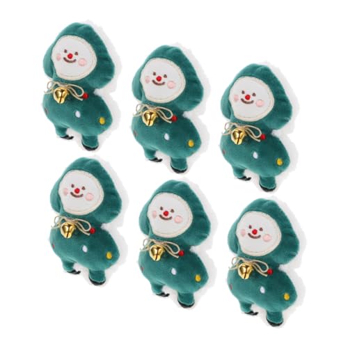 Supvox 6St Plüsch Hundespielzeug Leckerbissen für Katzen Kätzchenspielzeug für Wohnungskatzen Katzenbürsten Kitten Katzen Catnip Cartoon-förmiges Katzenspielzeug Innenkatze von Supvox