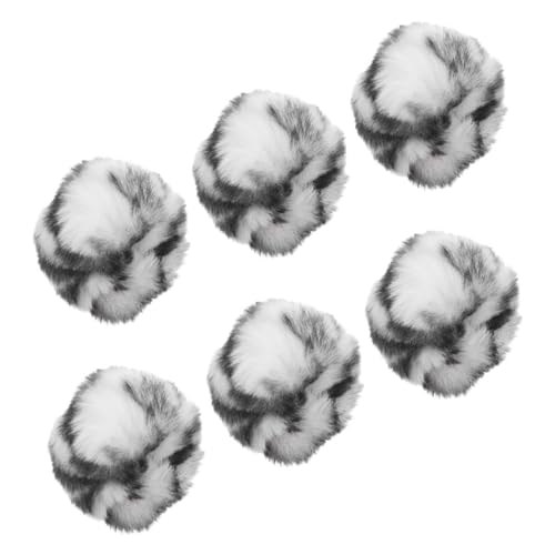 Supvox 6stücke Katzenspielzeug Ball Zum Kratzen Für Katzen Mit Katzenminze Plüschtier Katze Interaktives Katzenballspielzeug Kätzchen-katzenminze-übungsspielzeug Haustierbälle Für von Supvox