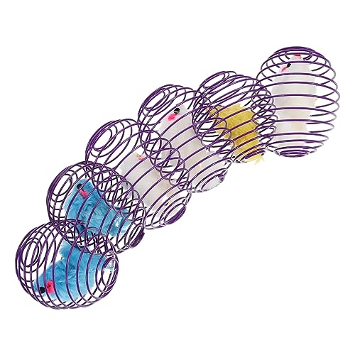 Supvox 6stücke Teiliges Katzenspielzeug Mäuse Flexiblen Federn Interaktive Und Ansprechende Spielzeuge Für Katzen Bewegung Und Geistiger Aktivität Farbe Zufällig Supvox 6stücke Teiliges Katzenspielzeug Mäuse Flexiblen Federn Interaktive Und Ansprechende Spielzeuge Für Katzen Bewegung Und Geistiger Aktivität Farbe Zufällig von Supvox