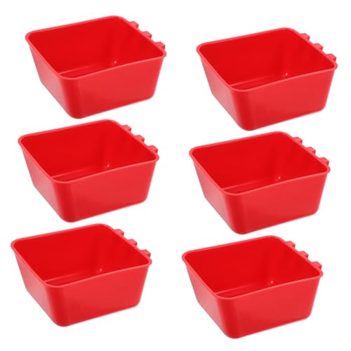 Supvox 6stücke Hängende Vogel Futter Und Wassernäpfe Für Käfige Futterschalen Für Papageien Kanarienvögel Und Andere Vögel Einfach Zu Reinigen Und Für Ihre Haustiere Supvox 6stücke Hängende Vogel Futter Und Wassernäpfe Für Käfige Futterschalen Für Papageien Kanarienvögel Und Andere Vögel Einfach Zu Reinigen Und Für Ihre Haustiere von Supvox