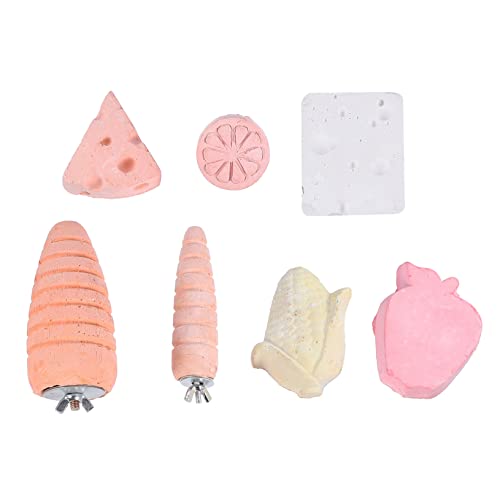 Supvox 7 Stück Haustier Backenzahn Hasenkauspielzeug Kaninchenfutter Kauspielzeug Für Kleintiere Futterspender Hundespielzeug Schildkröte Hundepuzzle -Feeder Lecken Ratte Schweine Supvox 7 Stück Haustier Backenzahn Hasenkauspielzeug Kaninchenfutter Kauspielzeug Für Kleintiere Futterspender Hundespielzeug Schildkröte Hundepuzzle -Feeder Lecken Ratte Schweine von Supvox