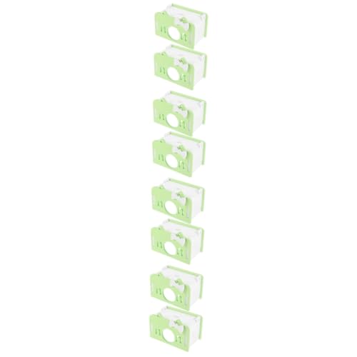 Supvox 8 STK Hamsterversteck Hamster häuschen Hamster Spielzeug hamsterhaus versteck Rattenkäfig Versteck empfindlich Meerschweinchen Kleines schlafendes Nest der Maus PVC von Supvox