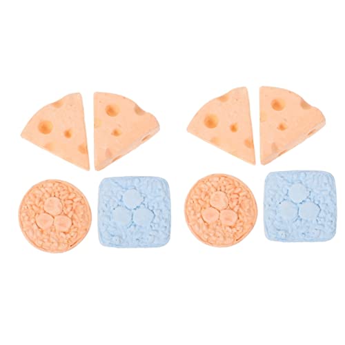 Supvox 8stücke Hamster Kauspielzeug Aus Calcium-molarsteinen Käse Und Sushi-Form Für Nagetiere Zahnreinigung Und Teething-Spielzeug Natürliche Mineralien Für Gesunde Zähne von Supvox