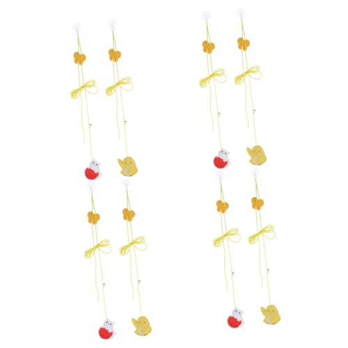 Supvox 4 Sets Verstellbare Katzenjagdspielzeuge Zum Aufhängen Katzenspielzeug-Set Für Hauskatzen Bezaubernde Teaser-spielzeuge Leuchtende Farben 2 Stück X 4 Supvox 4 Sets Verstellbare Katzenjagdspielzeuge Zum Aufhängen Katzenspielzeug-Set Für Hauskatzen Bezaubernde Teaser-spielzeuge Leuchtende Farben 2 Stück X 4 von Supvox