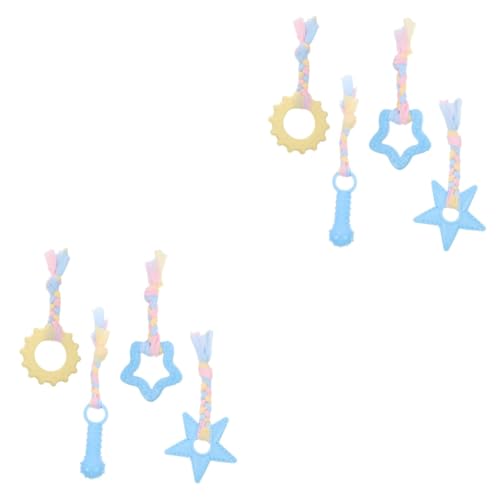 Supvox 8 STK Kauspielzeug für Welpen Kauspielzeug für die Zahnreinigung Welpenspielzeug Interactive Dog Toys interaktives Spielzeug Zahnbürste Hundeseilspielzeug Welpenzubehör Supvox 8 STK Kauspielzeug für Welpen Kauspielzeug für die Zahnreinigung Welpenspielzeug Interactive Dog Toys interaktives Spielzeug Zahnbürste Hundeseilspielzeug Welpenzubehör von Supvox