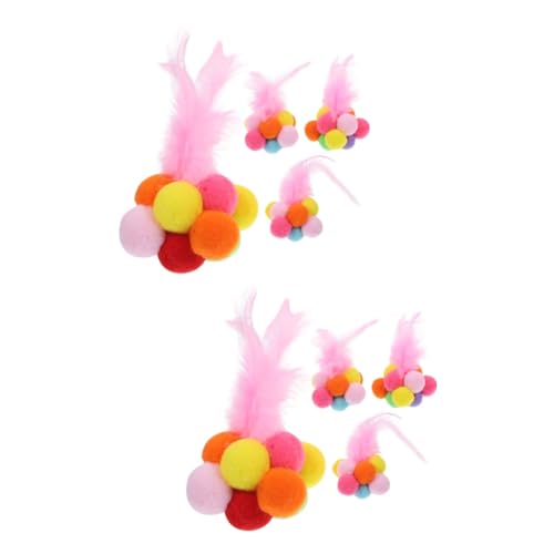 Supvox 8 STK Knabberndes Katzenspielzeug Kätzchenkratzer Interaktives Katzenspielzeug für Wohnungskatzen Spielzeuge Bälle für Katzenboden Kratzball für Katzen die Katze Katzenzubehör Supvox 8 STK Knabberndes Katzenspielzeug Kätzchenkratzer Interaktives Katzenspielzeug für Wohnungskatzen Spielzeuge Bälle für Katzenboden Kratzball für Katzen die Katze Katzenzubehör von Supvox