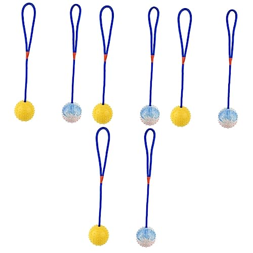 Supvox 8 STK Spielzeugball für Haustiere Spielzeug zum Schleppen von Hunden Welpen-Zugspielzeug kauspielzeug welpe Dog chew Toy Spielzeuge Welpenspielzeug Zahnputzball für Hunde Puzzle Supvox 8 STK Spielzeugball für Haustiere Spielzeug zum Schleppen von Hunden Welpen-Zugspielzeug kauspielzeug welpe Dog chew Toy Spielzeuge Welpenspielzeug Zahnputzball für Hunde Puzzle von Supvox