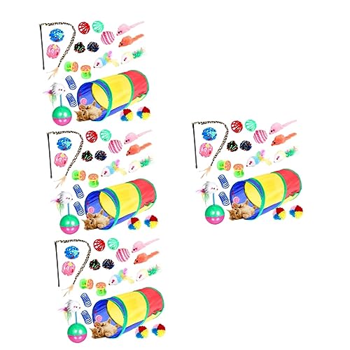 Supvox 80 STK Katzenspielzeug Katzentunnel Spielzeug für Katzen und Mäuse Interactive cat Toy flauschig mauschig Katzenbälle Spielzeug für Wohnungskatzen Katzen- -Spielzeug Schüttgut Supvox 80 STK Katzenspielzeug Katzentunnel Spielzeug für Katzen und Mäuse Interactive cat Toy flauschig mauschig Katzenbälle Spielzeug für Wohnungskatzen Katzen- -Spielzeug Schüttgut von Supvox