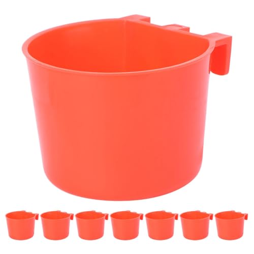 Supvox Papagei Futternapf Fütterung Coop Tassen Vogelkäfig Futternapf 8pcs Hängende Schüssel Supvox Papagei Futternapf Fütterung Coop Tassen Vogelkäfig Futternapf 8pcs Hängende Schüssel von Supvox