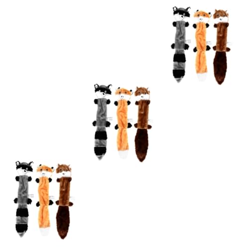Supvox 9 STK Sound-Spielzeug für Haustiere kein gefülltes Plüschhundespielzeug Beißspielzeug für Hunde Plüschtier Interactive Dog Toys Quietschendes interaktives Hundespielzeug Stoff Supvox 9 STK Sound-Spielzeug für Haustiere kein gefülltes Plüschhundespielzeug Beißspielzeug für Hunde Plüschtier Interactive Dog Toys Quietschendes interaktives Hundespielzeug Stoff von Supvox